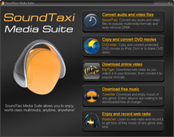 SoundTaxi Media Suite - screenshot